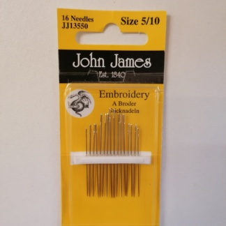 John James Embroidery Needles
